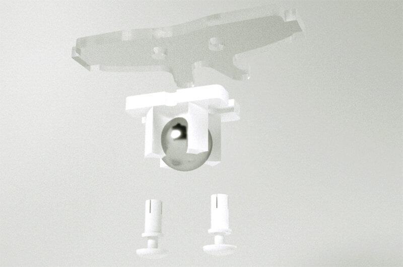 Base board and castor wheel